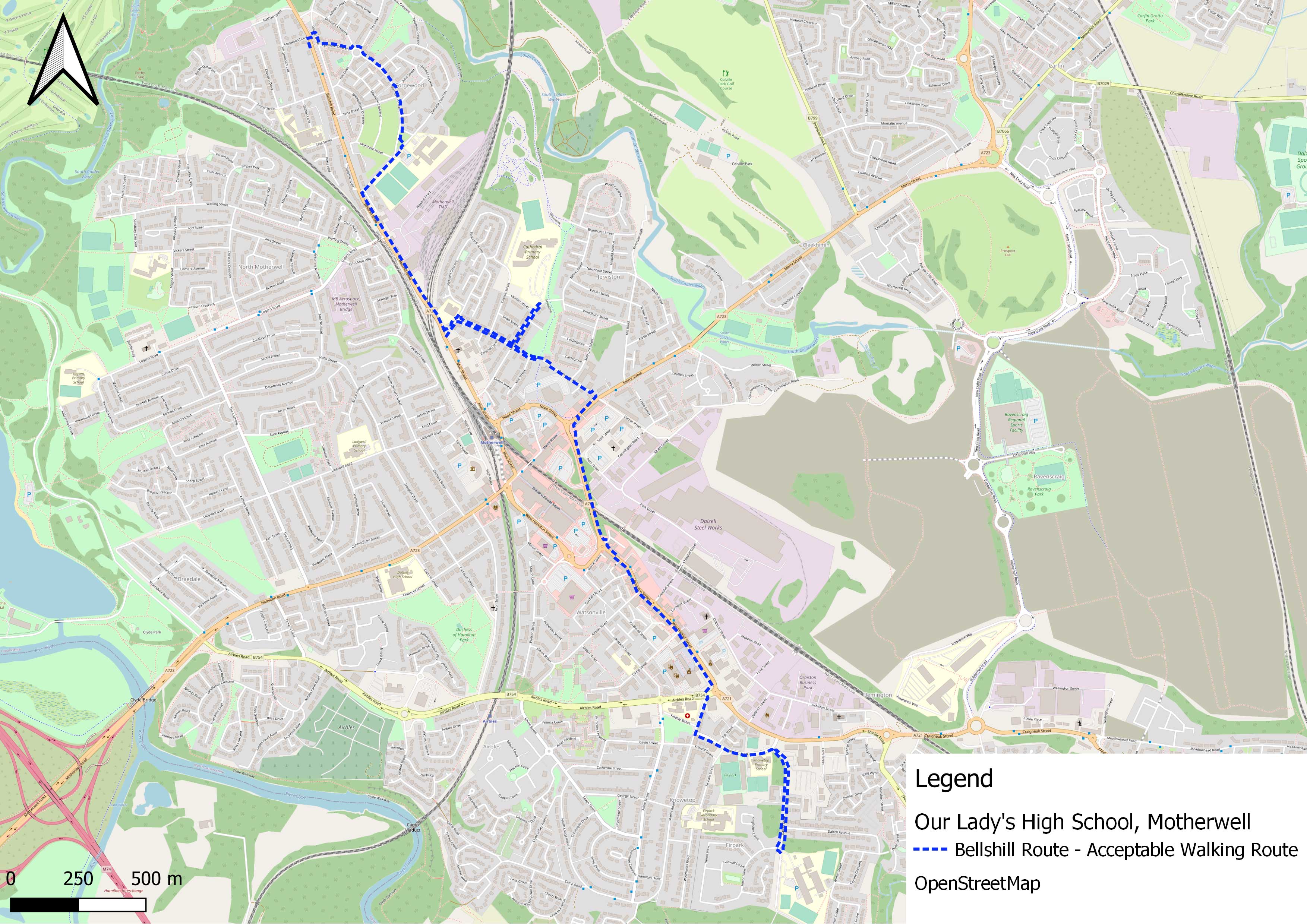 School transport routes | North Lanarkshire Council