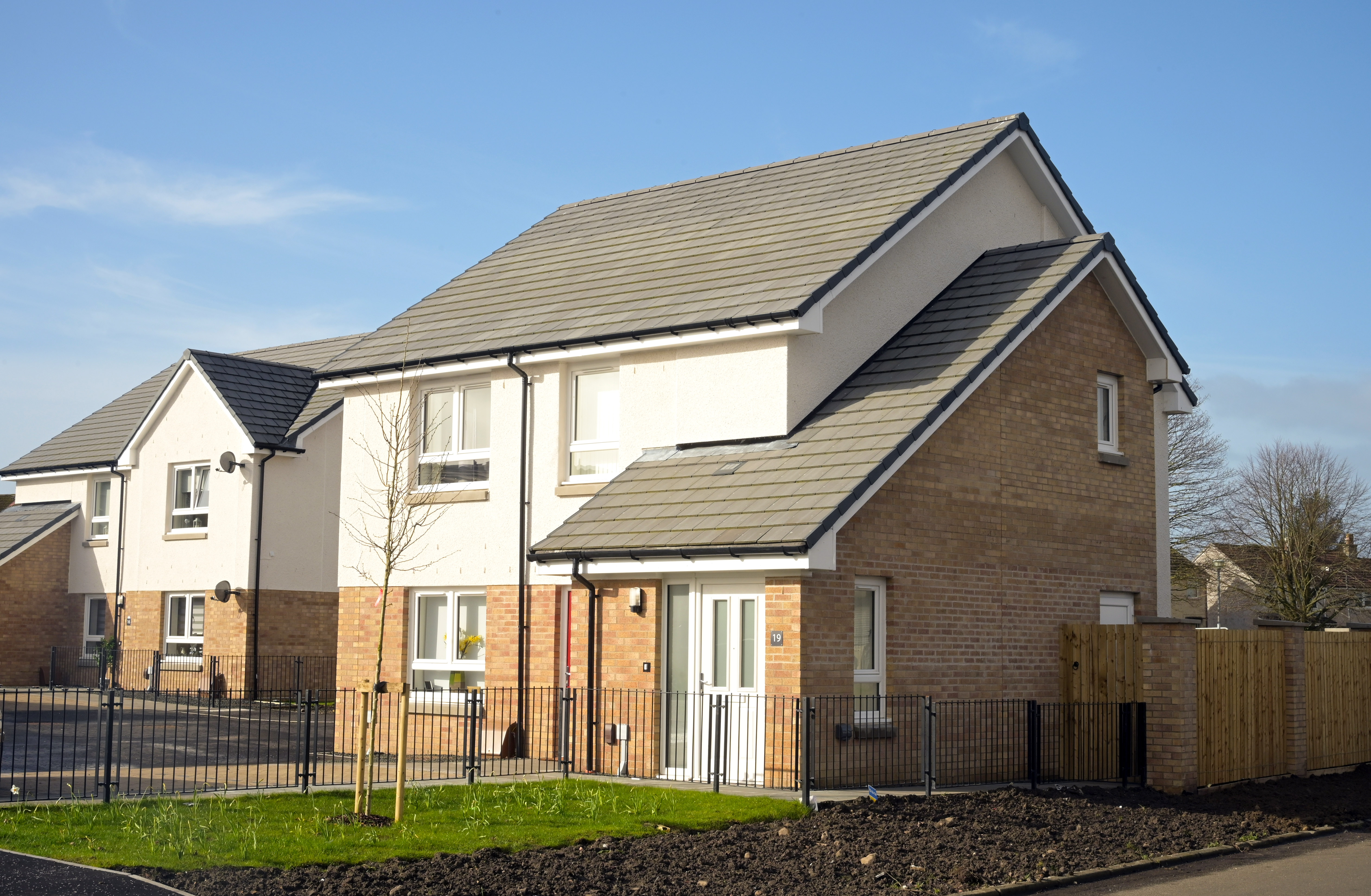 New homes at Brooks Drive, Coatbridge