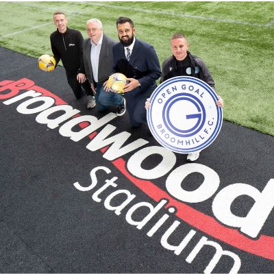 Open Goal Broomhill FC is the new tenant at Broadwood stadium