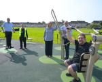 outdoor gym opens in plains