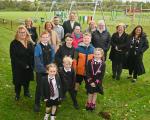 Clelland play park opens