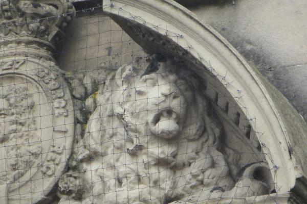 Sculpture on Former Royal Bank of Scotland