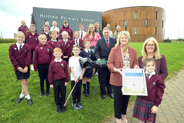 Hilltop PS KSB Litter League award