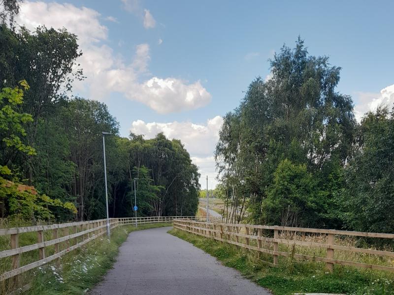 Ravenscraig Active Travel East West Route