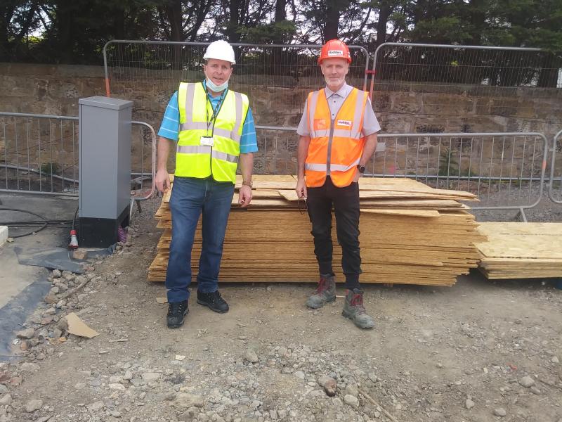 Hadden/Balmalloch PS - Plywood donation