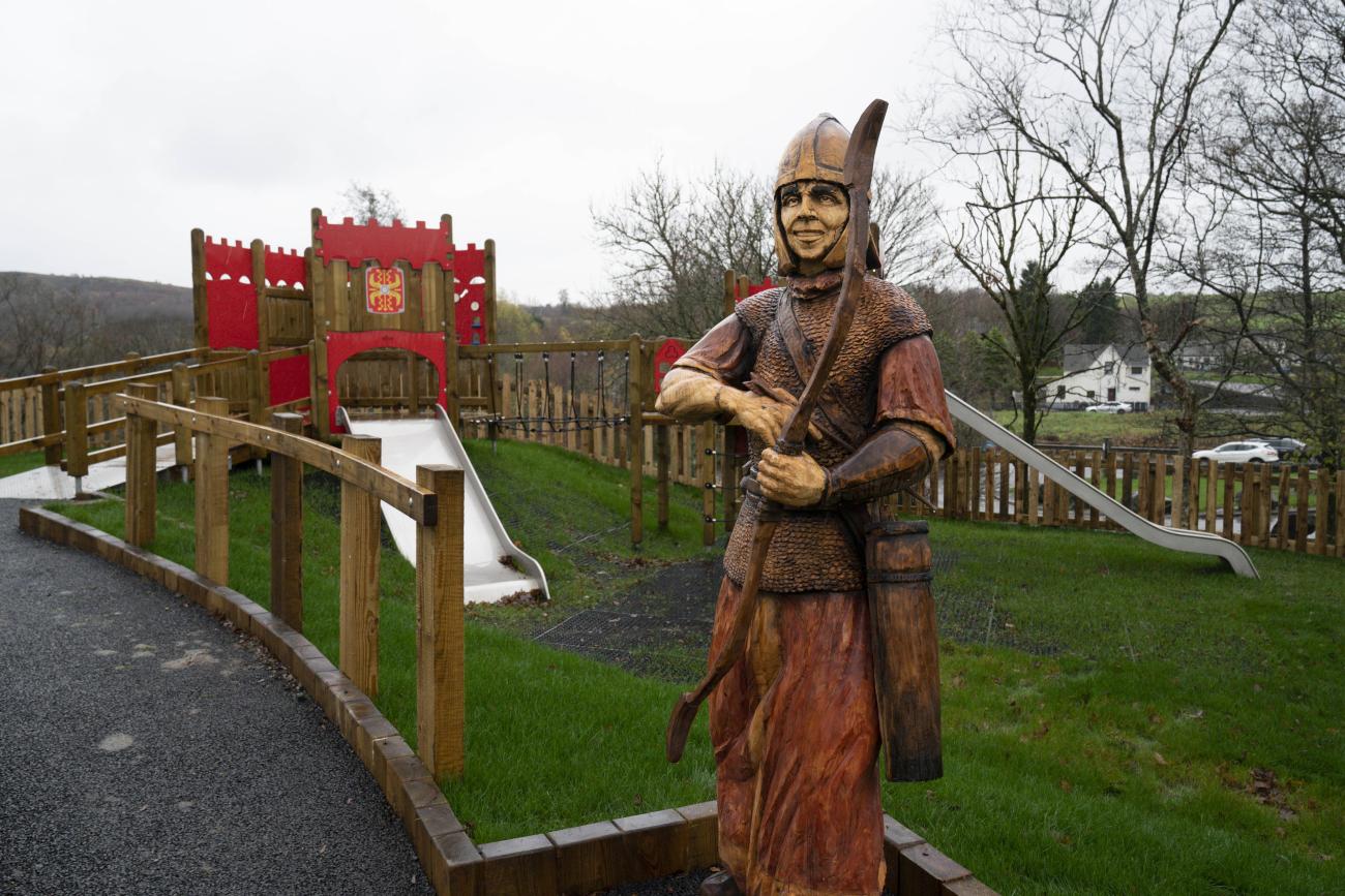 Roman play park Auchinstarry