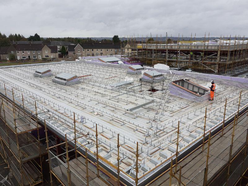 Orbiston Community Hub photo of roof