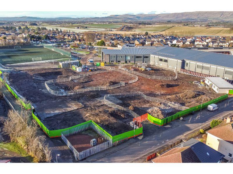 Chryston High School Extension site progress 02