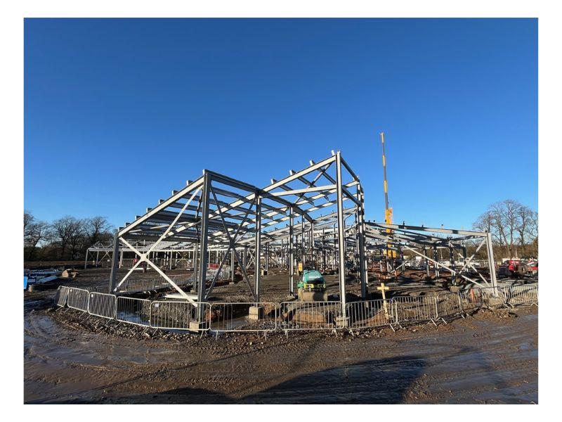 St Kevins Community Hub site progress Jan 2025 image01